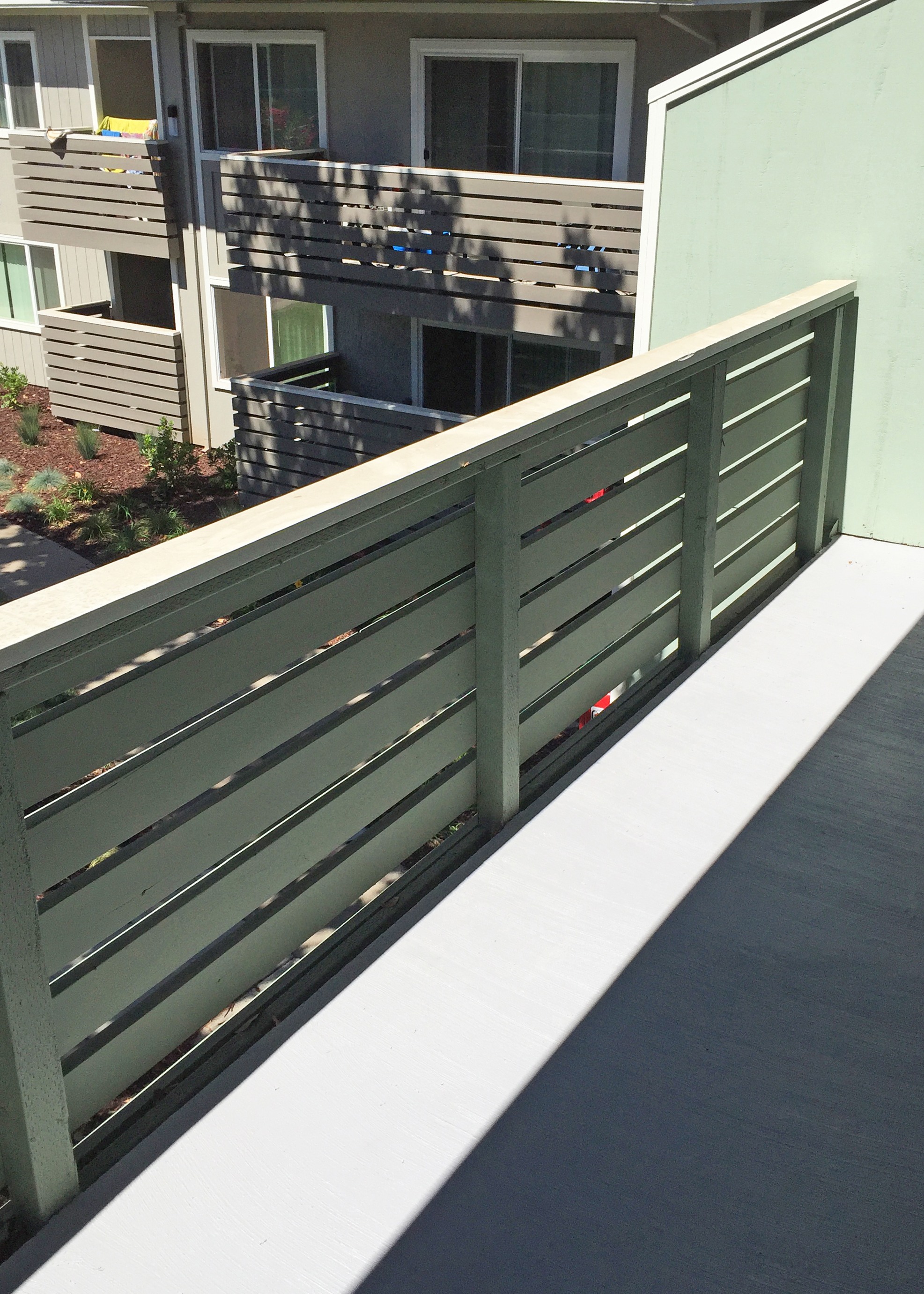 Broom Finish at Branham House Apartments Westcoat Specialty Coating