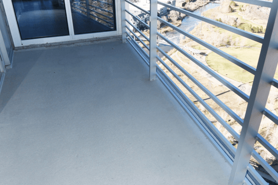 Waterproofing balconies