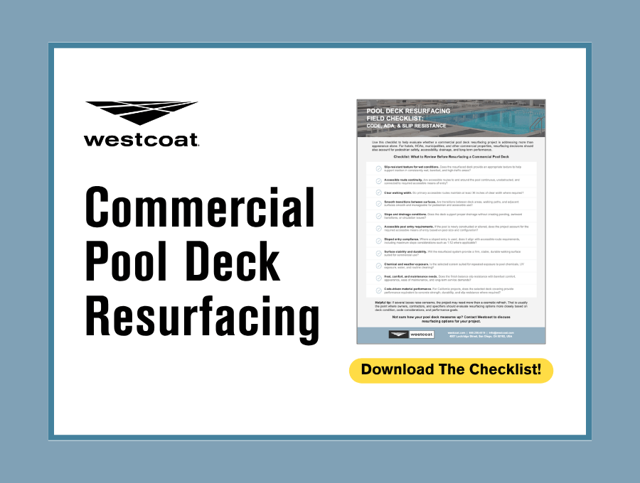 commercial pool deck resurfacing