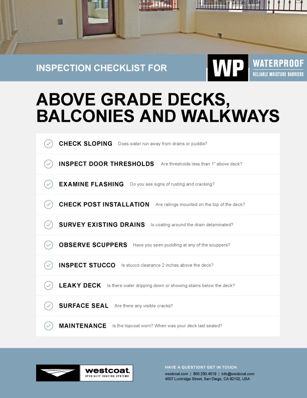 Deck Inspection Checklist thumbnail