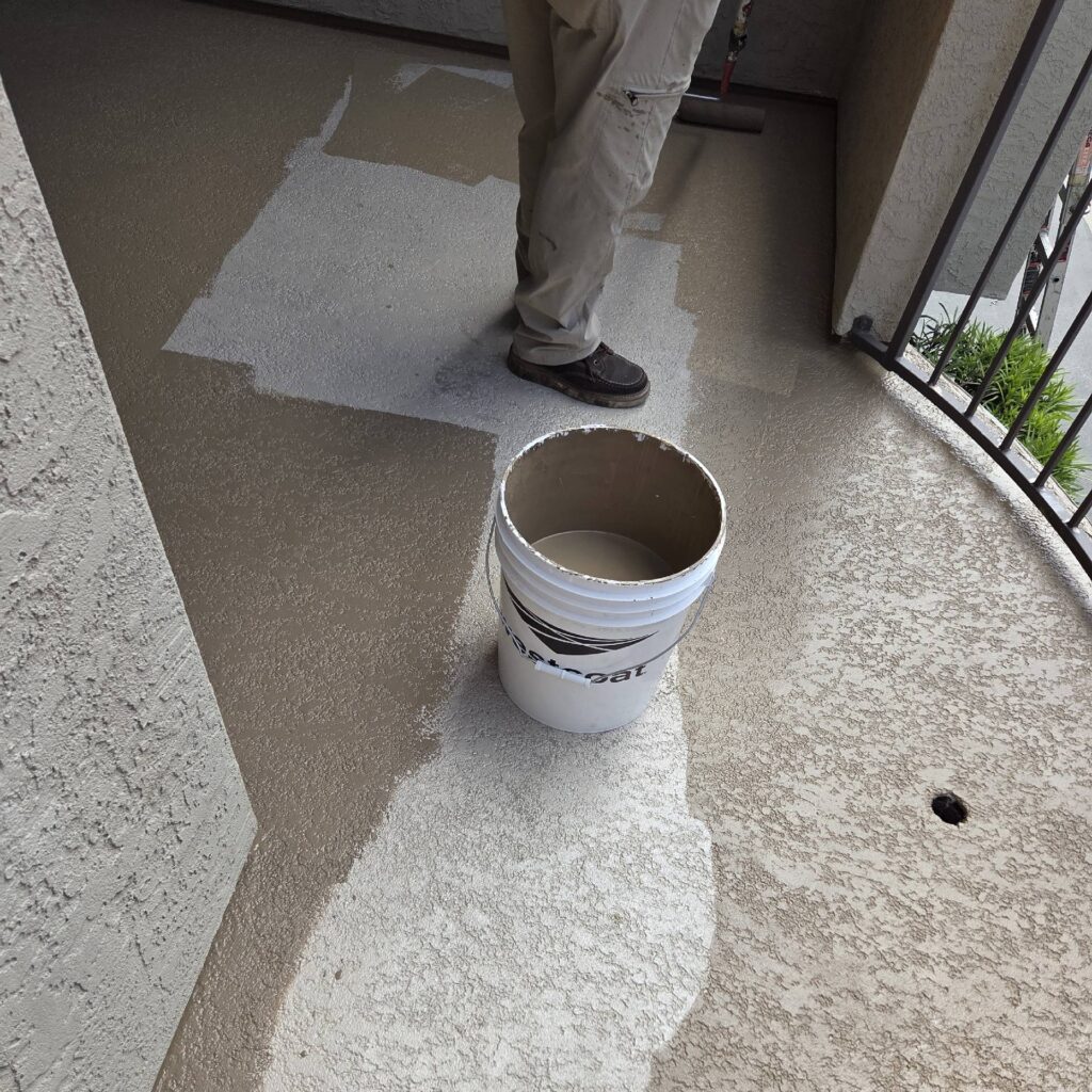 hoa deck repair topcoat