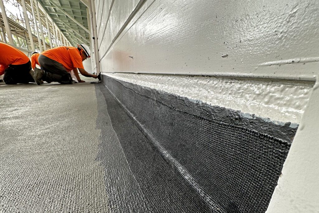 hotel del deck restoration waterproofing reinforcement hotel del deck restoration